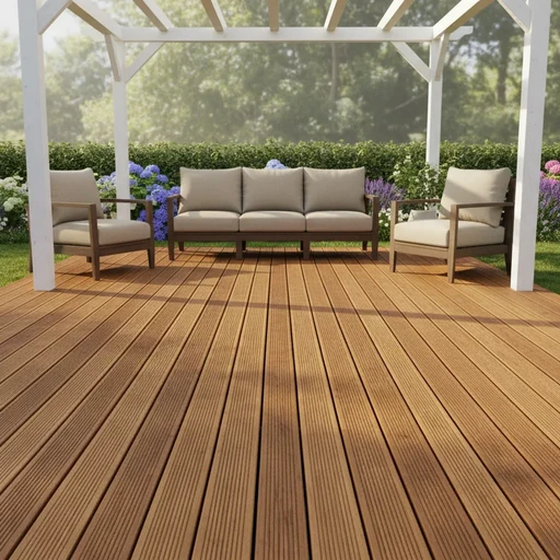 Доска террасная лиственница вельвет 34*120*3000, сорт А (0,36м2)